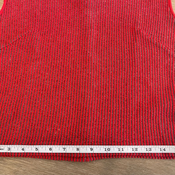 ❤️ Vintage Red/Gray Sweater - Picture 4 of 7